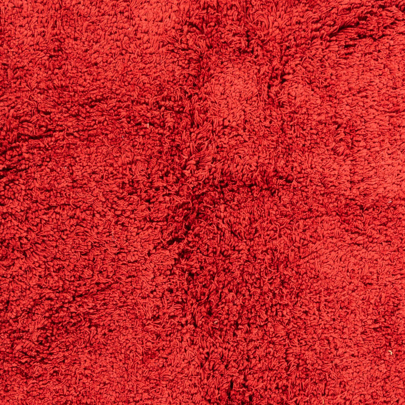 Tæppe med høj pæl - 200 x 140 cm - rød