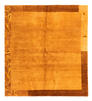 Nepal Tæppe firkantet  - 207 x 199 cm - rust