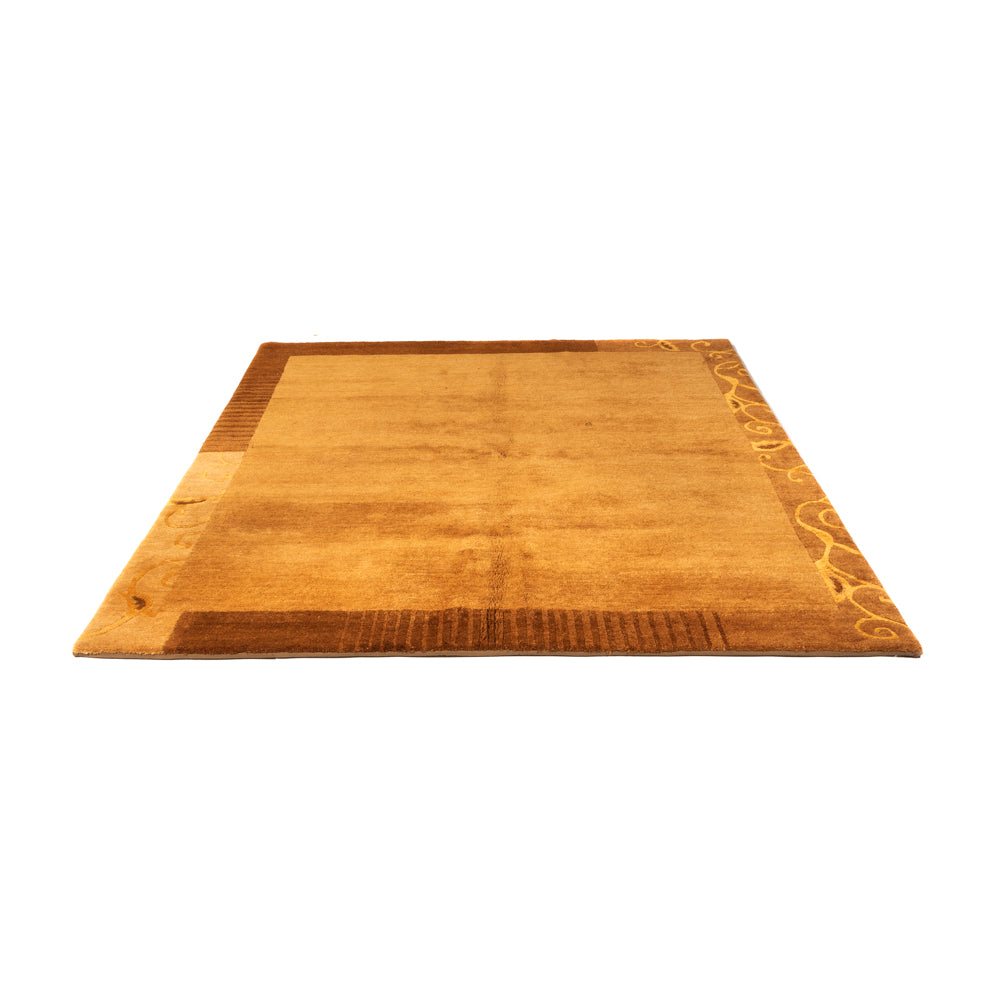 Nepal Tæppe firkantet  - 207 x 199 cm - rust