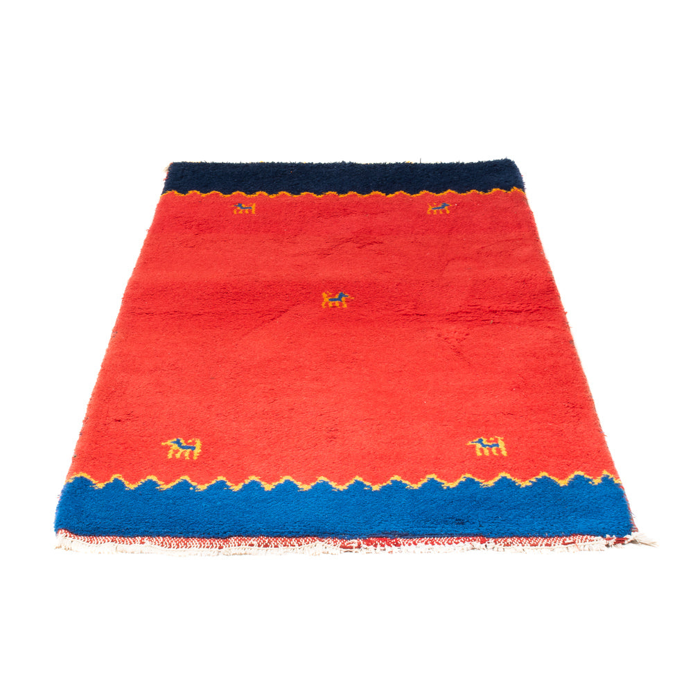 Gabbeh-tæppe - Indus - 164 x 95 cm - rød