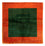 Gabbeh-tæppe - Indus firkantet  - 205 x 196 cm - grøn