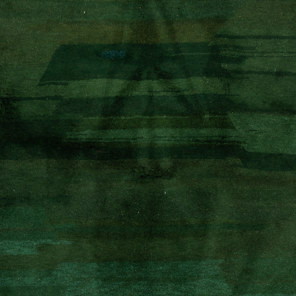 Gabbeh-tæppe - Indus firkantet  - 205 x 196 cm - grøn