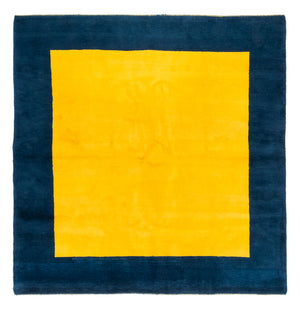 Gabbeh-tæppe - Indus firkantet  - 252 x 247 cm - gul