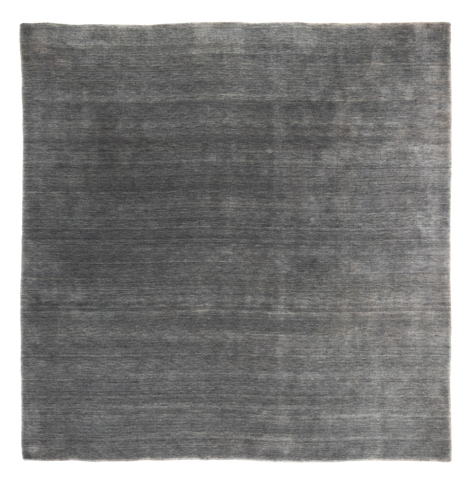 Gabbeh Tæppe - Loribaft Softy firkantet  - 250 x 250 cm - grå