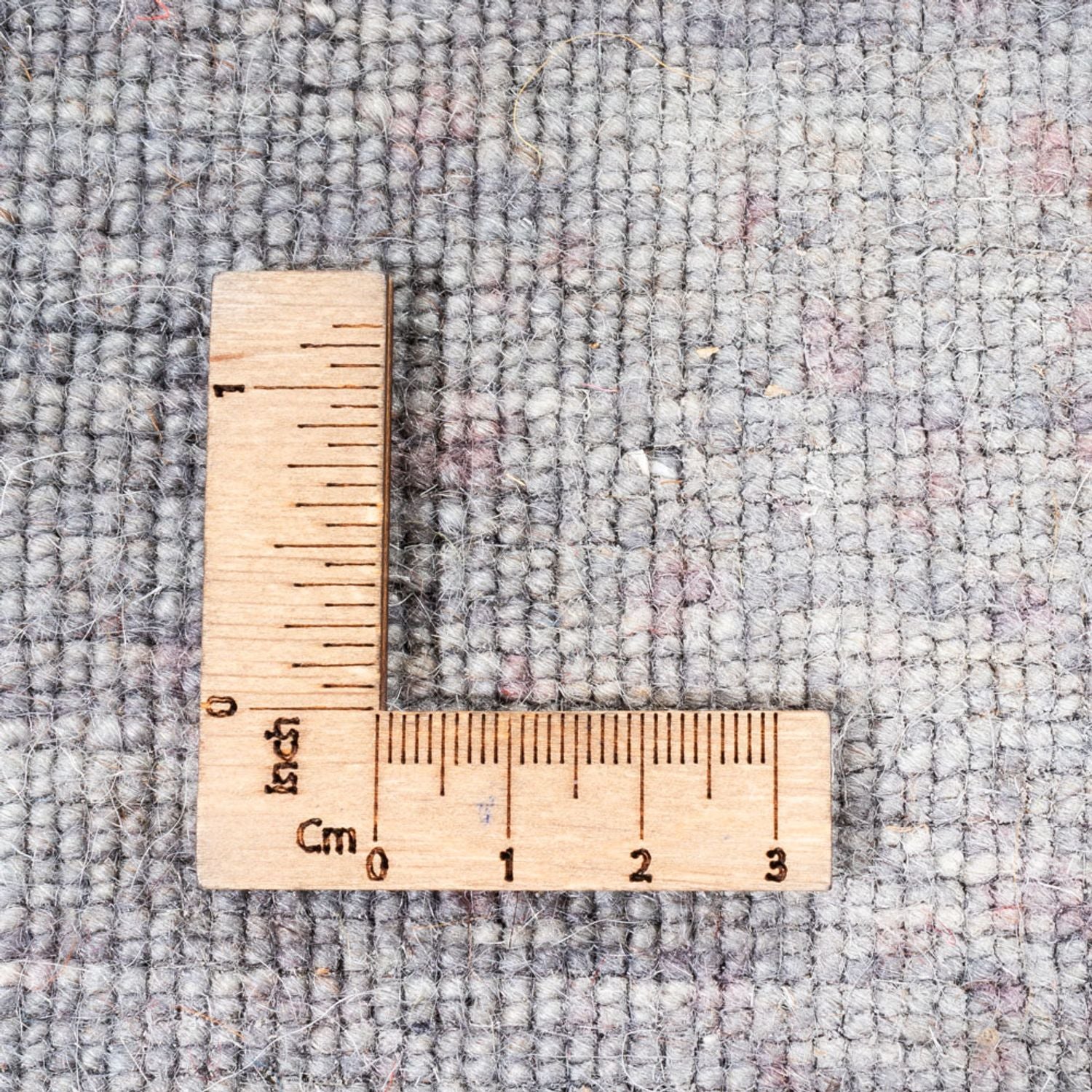 Gabbeh Tæppe - Loribaft Softy firkantet  - 250 x 250 cm - grå