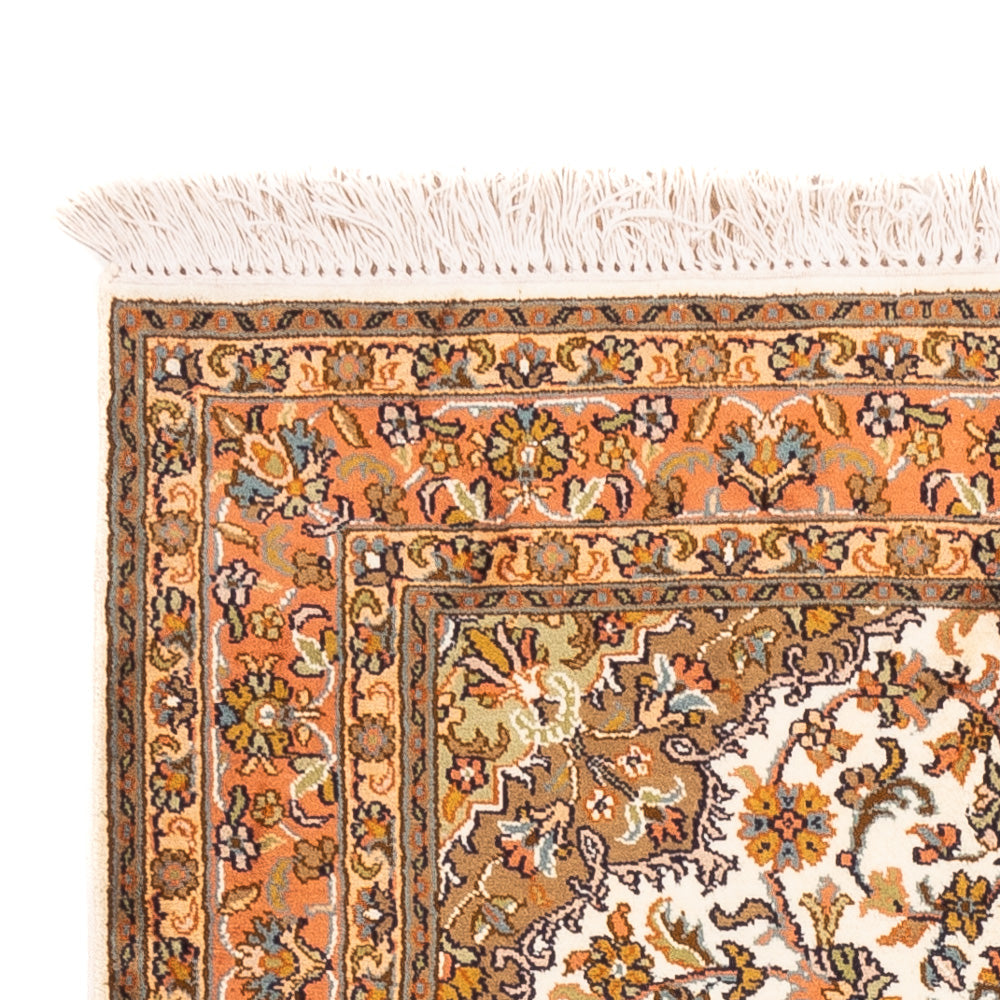 Silketæppe - Kashmir Silk - 149 x 95 cm - beige