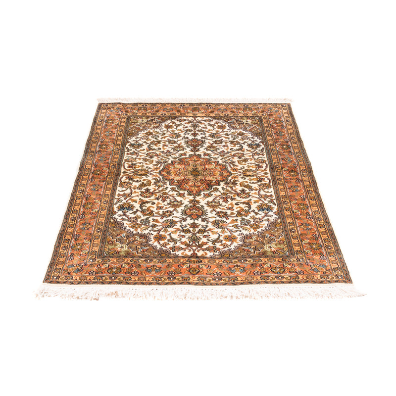Silketæppe - Kashmir Silk - 149 x 95 cm - beige