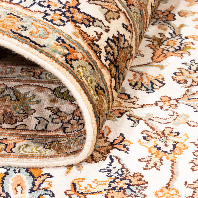 Silketæppe - Kashmir Silk - 168 x 95 cm - beige