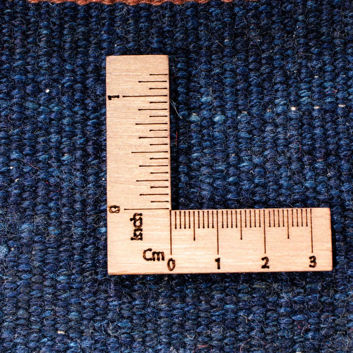 Kelim-tæppe - gammelt - 200 x 140 cm - flerfarvet