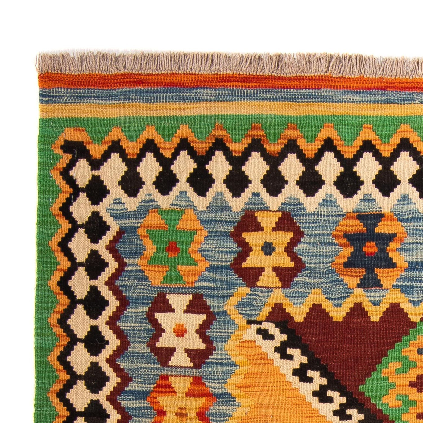 Kilim Maimana Tæppe 178x127cm - Uldtæppe