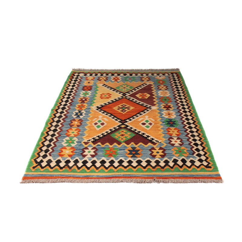 Kelim Carpet - Splash - 178 x 127 cm - flerfarvet
