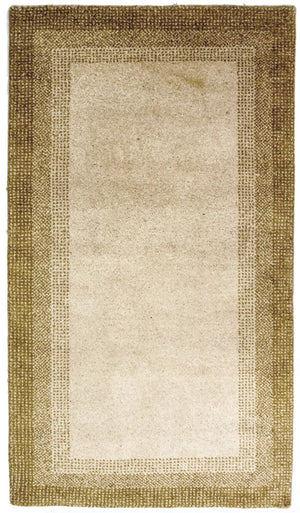 Gabbeh-tæppe - Indus - 159 x 91 cm - beige