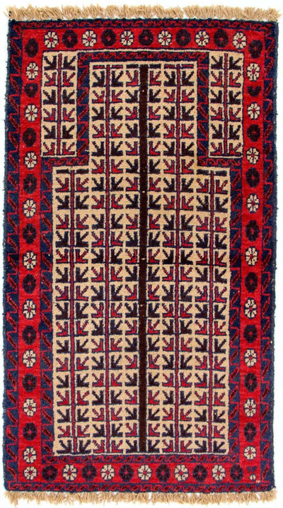 Baluch-tæppe 75x130cm - Orientalsk tæppe