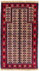 Baluch-tæppe 130x75cm - Orientalsk tæppe