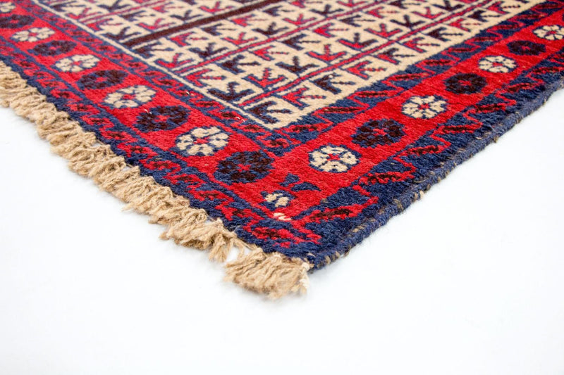 Baluch-tæppe - 130 x 75 cm - beige