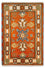 Orientalsk tæppe - 93 x 64 cm - orange