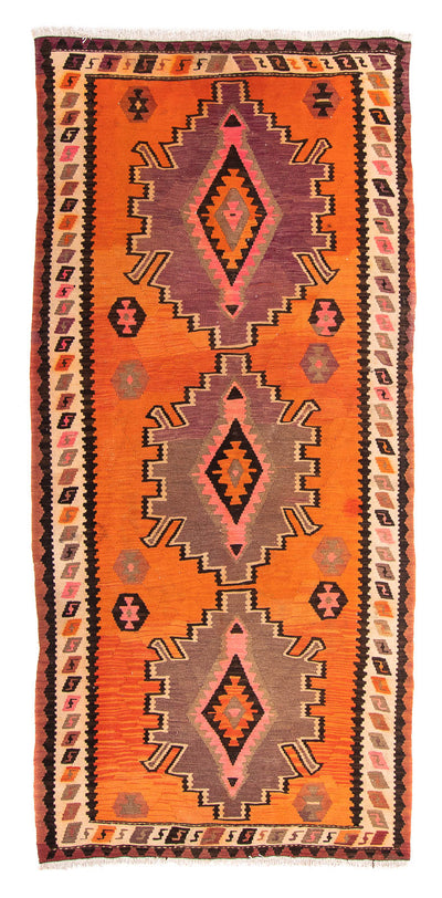 Antikt kilim Tæppe 135x265cm