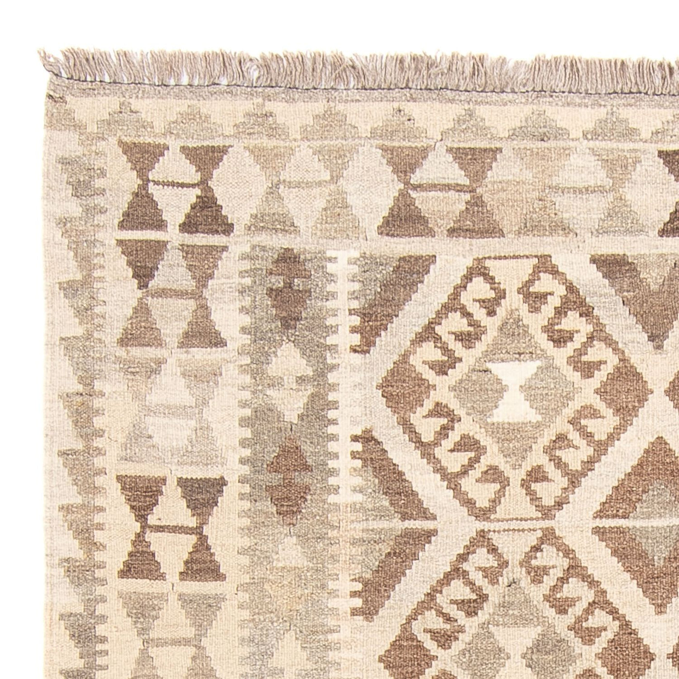 Kilim Maimana Tæppe 193x157cm - Uldtæppe