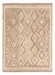 Moderne kilim Tæppe 205x151cm - Uldtæppe