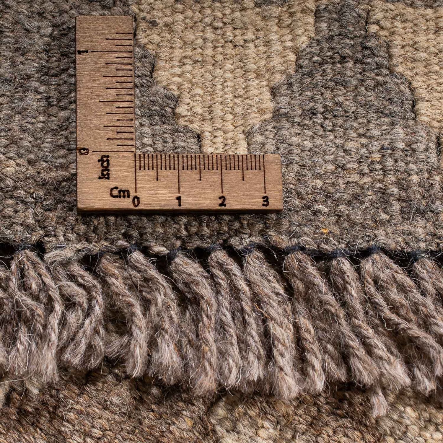 Kelim-tæppe - Trendy - 205 x 151 cm - beige