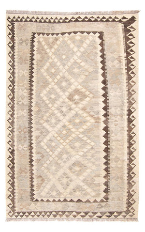 Kelim Carpet - Splash - 196 x 134 cm - natur