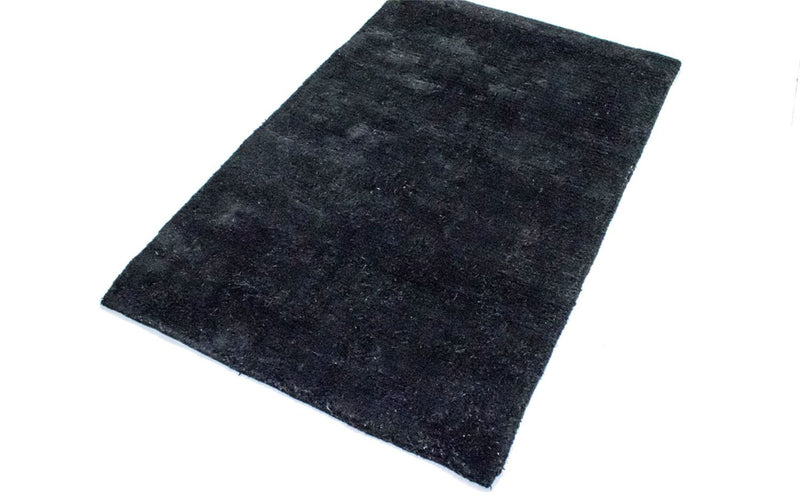 Uldtæppe - 120 x 75 cm - blå