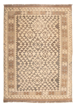 Kelim Carpet - Splash - 174 x 127 cm - lys brun