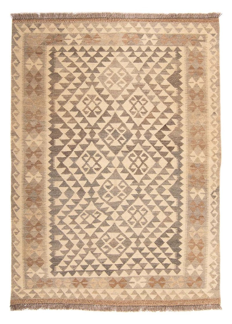 Kelim Carpet - Splash - 174 x 127 cm - lys brun