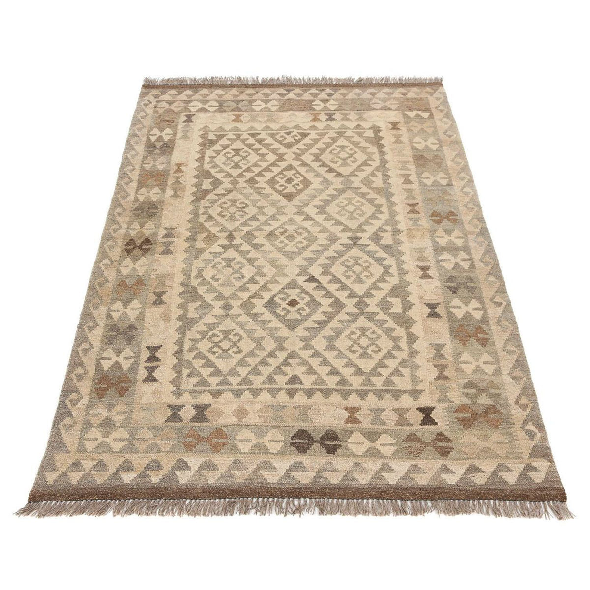 Kelim Carpet - Splash - 178 x 127 cm - flerfarvet