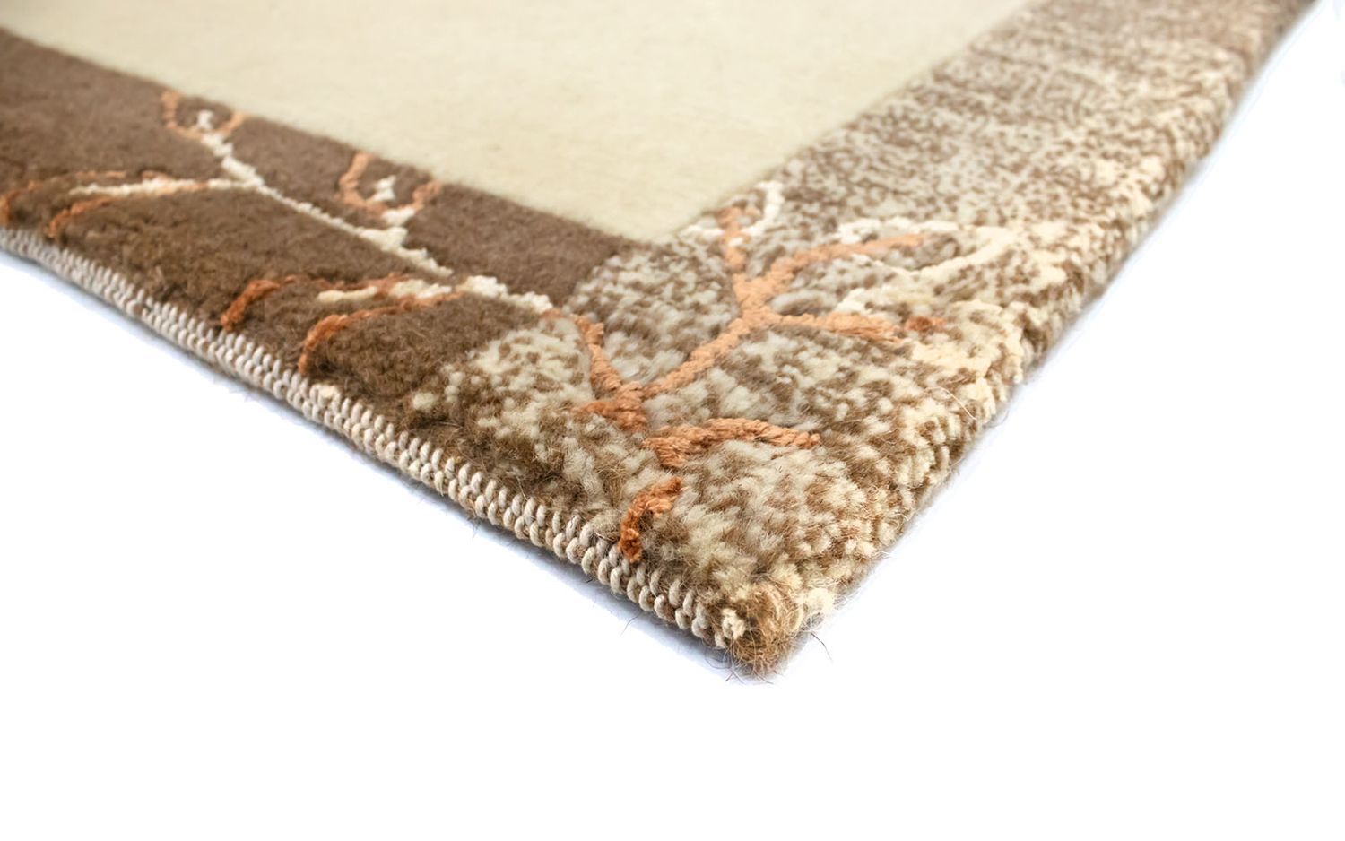 Nepal Tæppe - 140 x 70 cm - beige