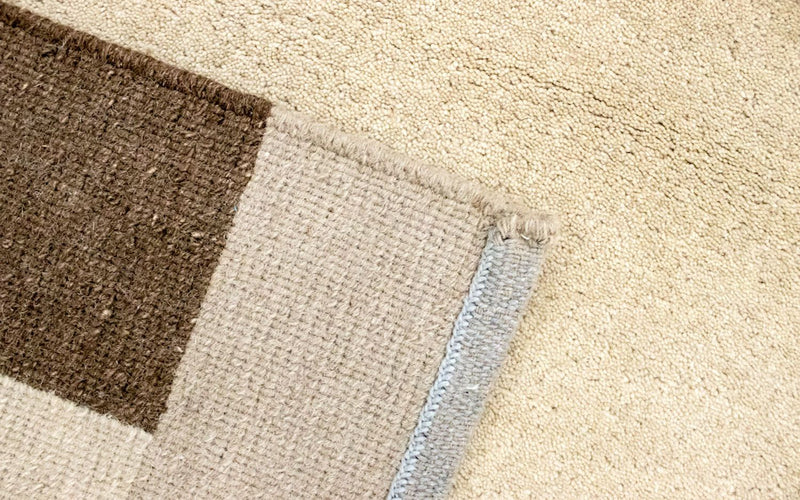 Nepal Tæppe - 180 x 125 cm - beige