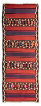 Antikt kilim Tæppe 380x140cm
