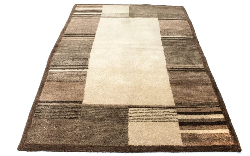 Uldtæppe - 196 x 139 cm - beige