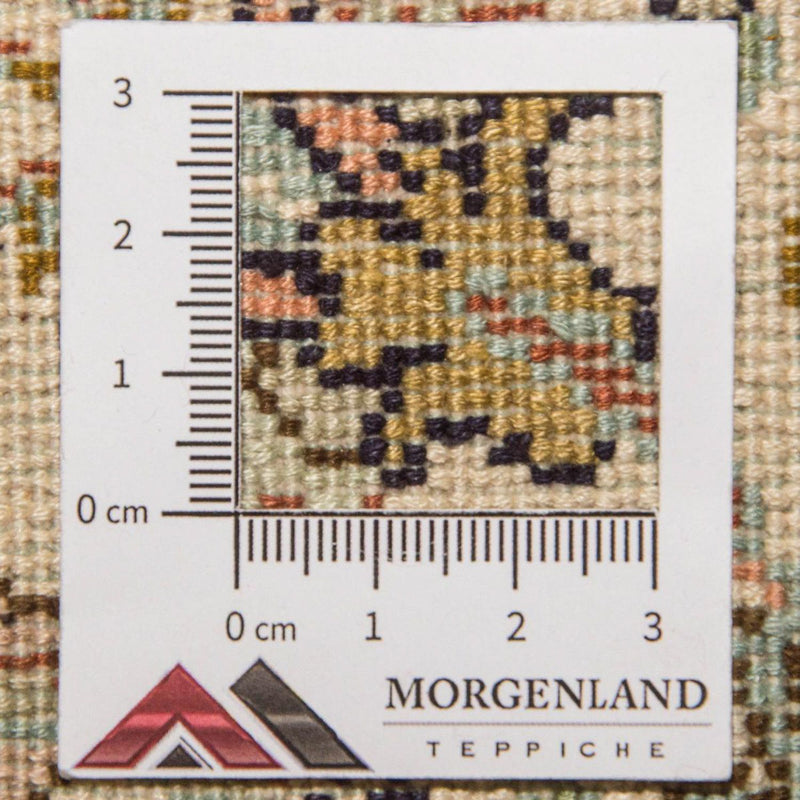 Silketæppe - Kashmir Silk - 95 x 62 cm - beige
