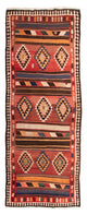 Antikt kilim Tæppe 390x170cm