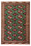 Turkaman-tæppe - 143 x 99 cm - grøn