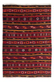 Antikt kilim Tæppe 210x140cm
