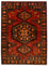 Persisk tæppe - Nomadisk - 157 x 113 cm - rust