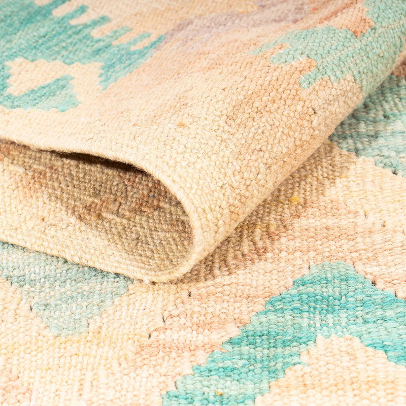 Kelim Carpet - Splash - 203 x 152 cm - flerfarvet