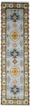 Løber Orientalsk tæppe - 300 x 82 cm - lyseblå