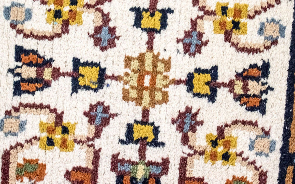 Orientalsk tæppe - 90 x 60 cm - beige