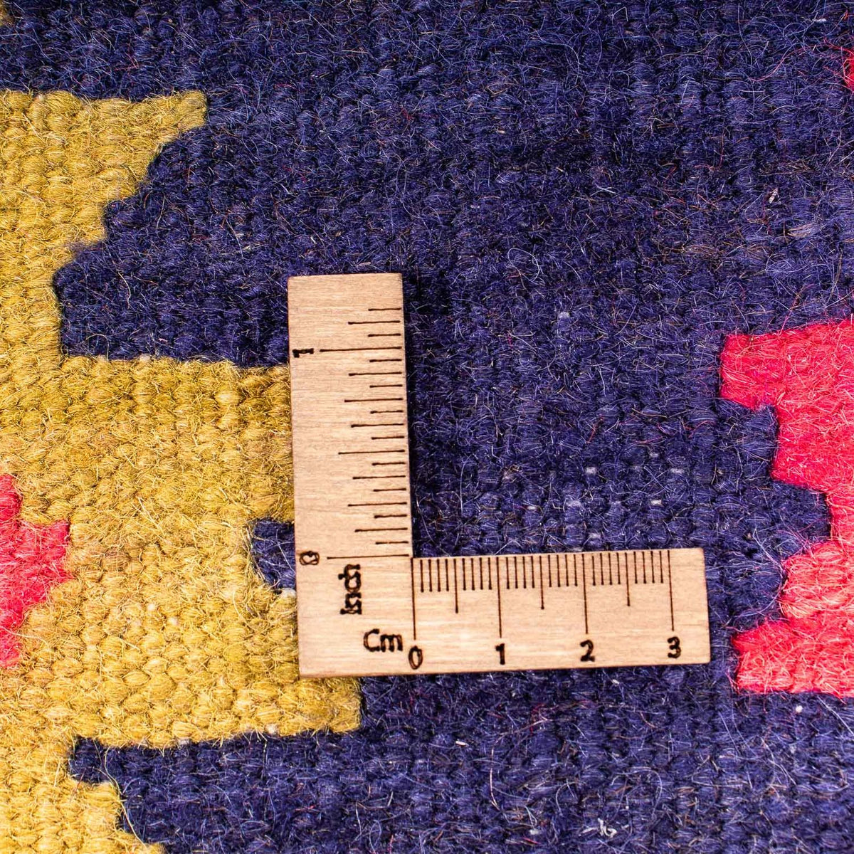 Kelim-tæppe - gammelt - 250 x 150 cm - flerfarvet