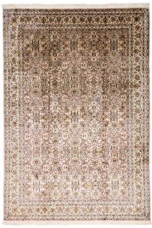 Silketæppe - Kashmir Silk - 308 x 204 cm - beige