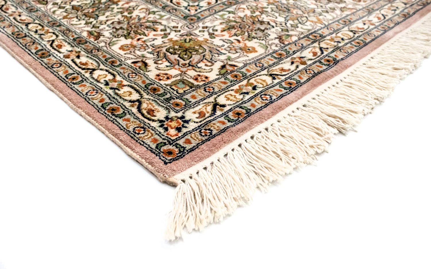 Silketæppe - Kashmir Silk - 308 x 204 cm - beige