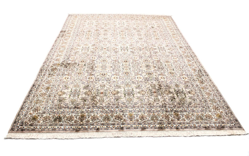 Silketæppe - Kashmir Silk - 308 x 204 cm - beige