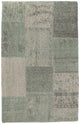 Patchwork-tæppe 62x94cm - Uldtæppe
