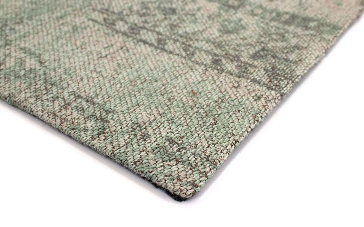Patchwork-tæppe 62x94cm - Uldtæppe