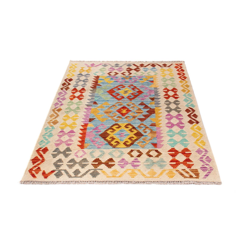 Kelim Carpet - Splash - 146 x 100 cm - flerfarvet