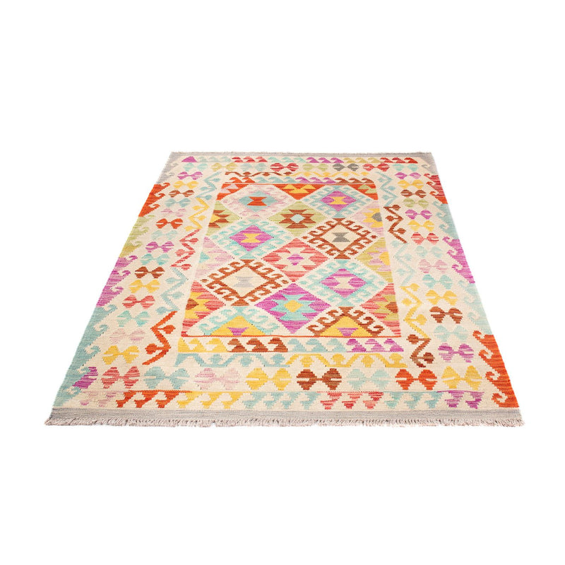 Kelim Carpet - Splash - 178 x 123 cm - flerfarvet
