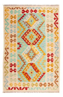 Kelim Carpet - Splash - 152 x 101 cm - flerfarvet